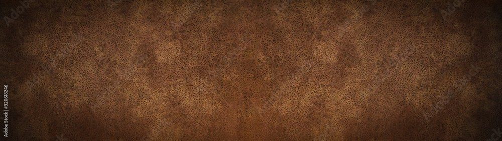 cuir pleine fleur marron