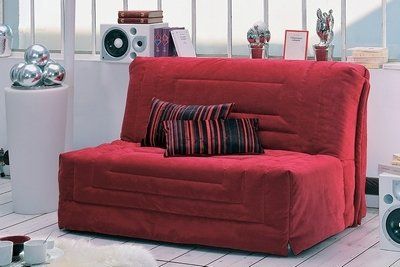 canapé bz rouge haut de gamme