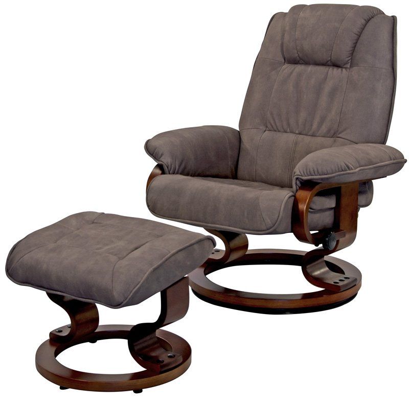 Fauteuil relaxation loft en tissu gris