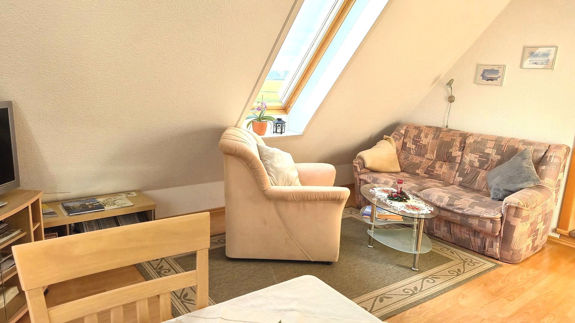 Ferienwohnung Wohnzimmer