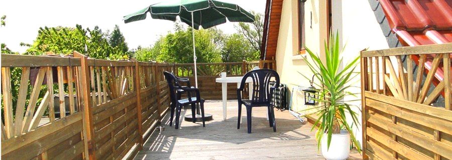 Dachterrasse Ferienwohnung
