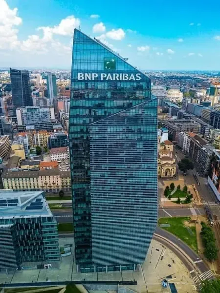 BNP Paribas Firmensitz Hochhaus