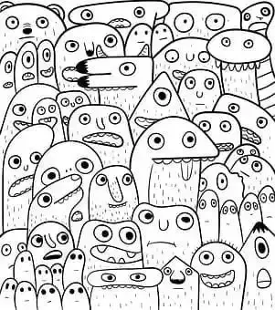 viele Gesichter symbolisieren die Crowdinvesting Plattform fingreen.de