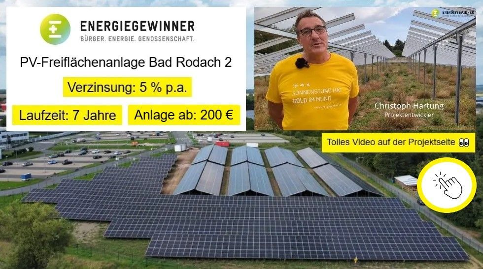 Energiegewinner Solarpark Bad Rodach