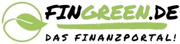 Das Logo von fingreen.de. Deutschlands Nr.1 Website um in grüne Aktien, ETFs, Fonds und Startups zu investieren.