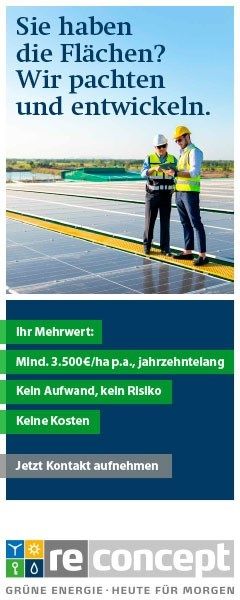 reconcept Flächenverpachtung