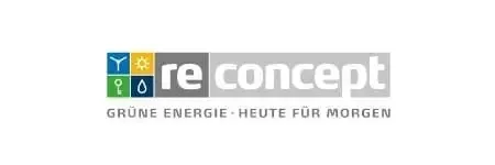 reconcept Logo: grüne Aktien Werbung Solaraktien Deutschland