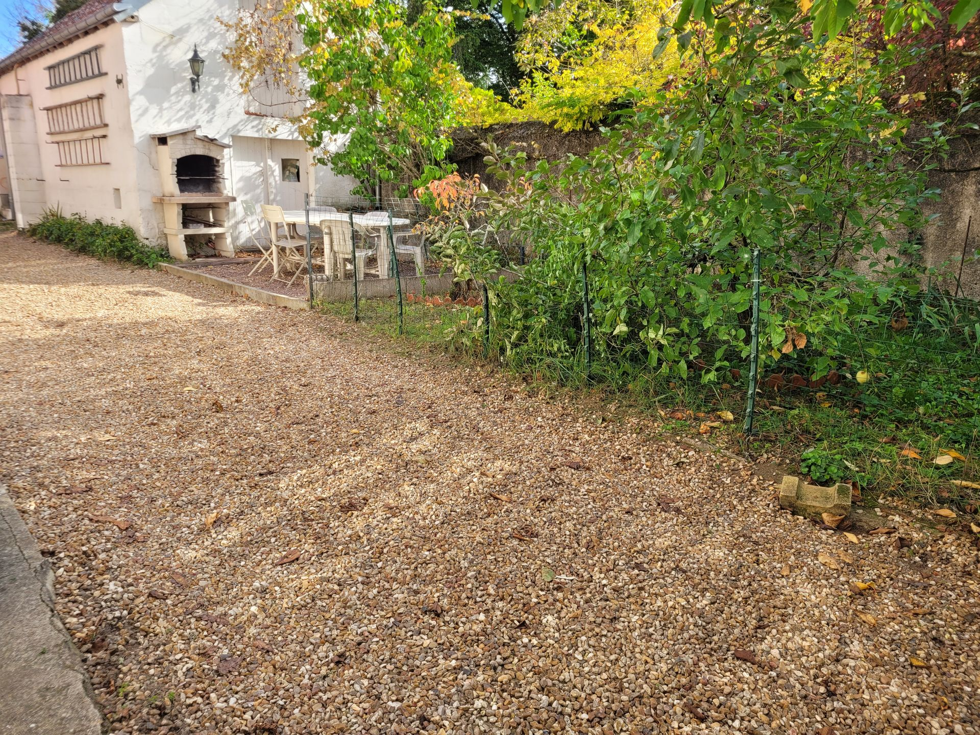 le jardin et la terrasse
