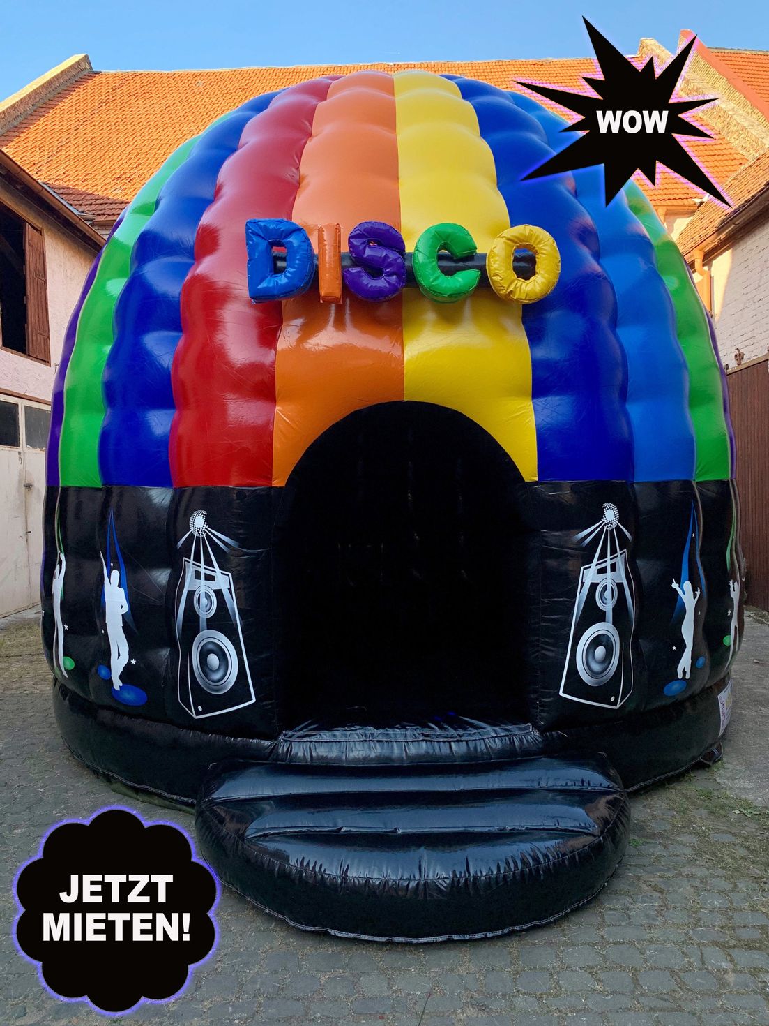 Party Highlight Disco Hüpfburg