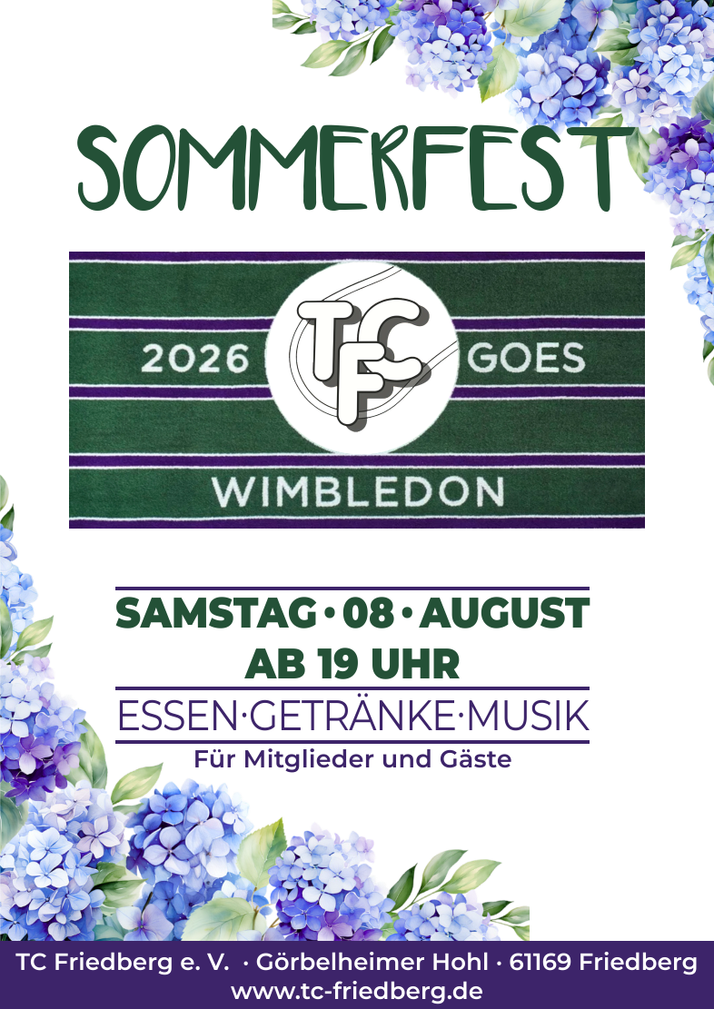 Sommerfest 8.8.2026