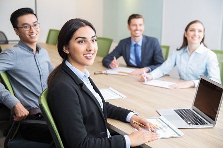 Self employment, retirement planning, bespoke workshops Group in a training session