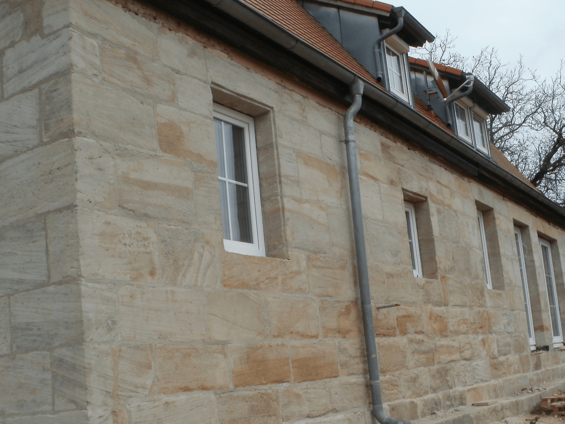 Sandstein Fassade Erneuerung Restaurierung