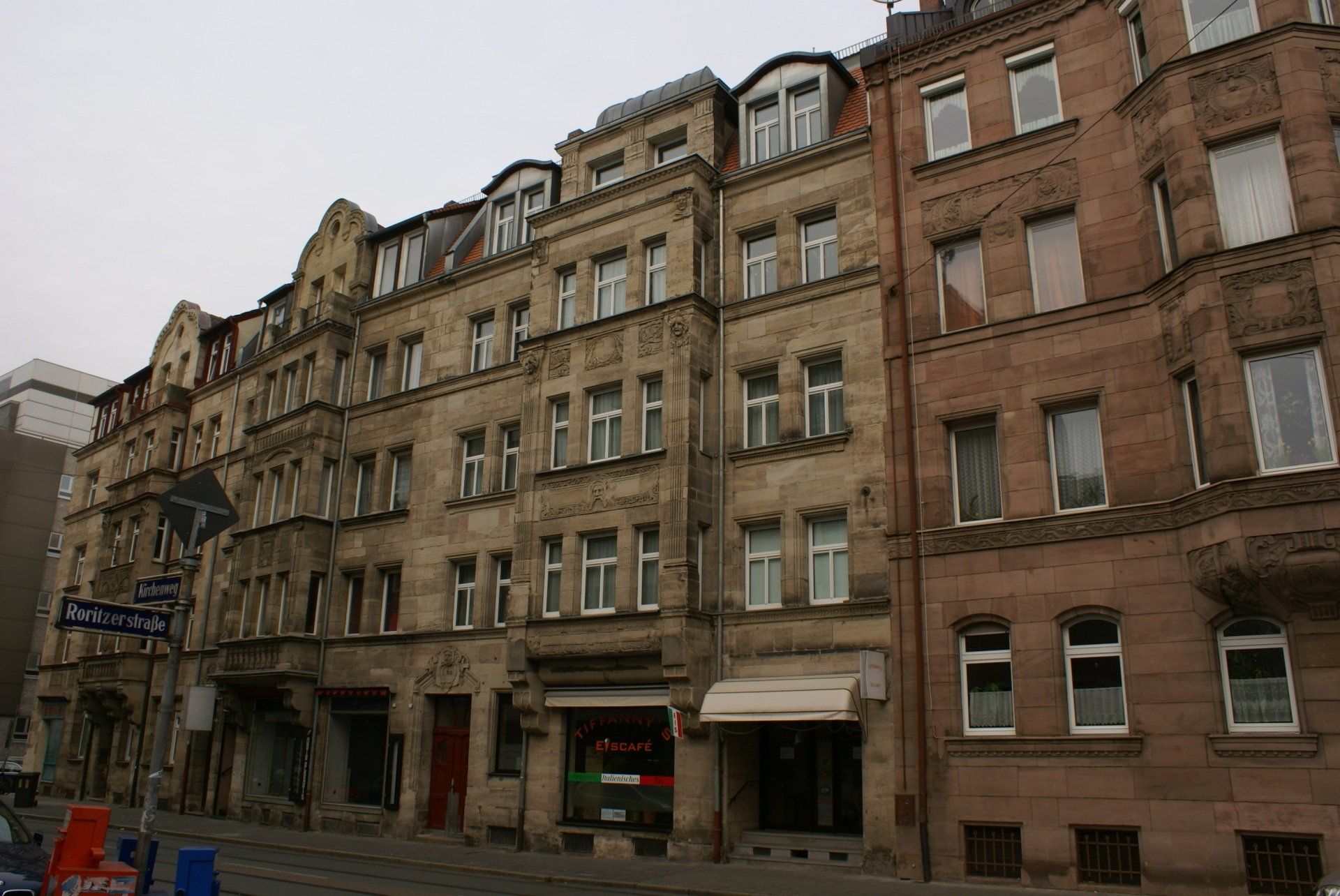Vorher Vorher Sandsteinfassade - Kirchenweg Nürnberg