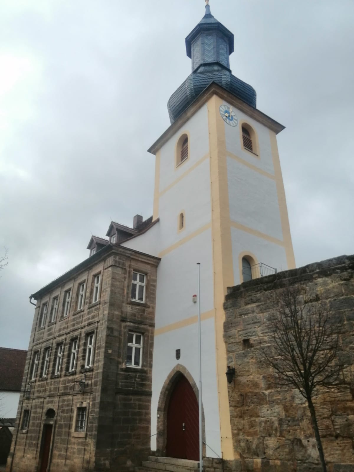 Kirchenmauer Pinzberg