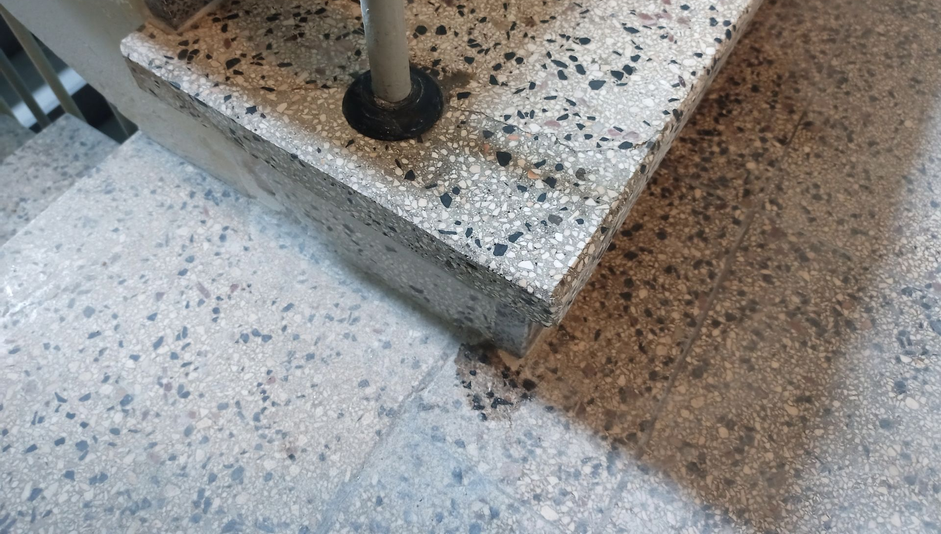 Kunsstein, Treppenstufe, Restaurierung