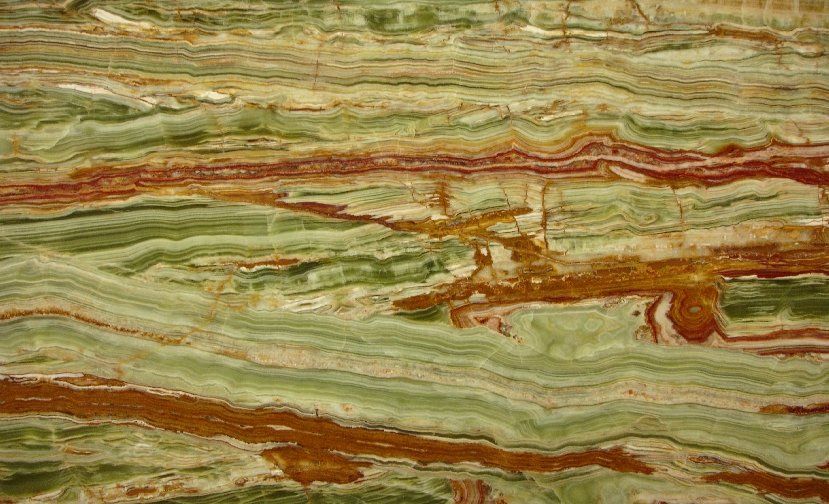 Onice Verde Scuro (Vein Cut) Onyx, Onyx Marmor