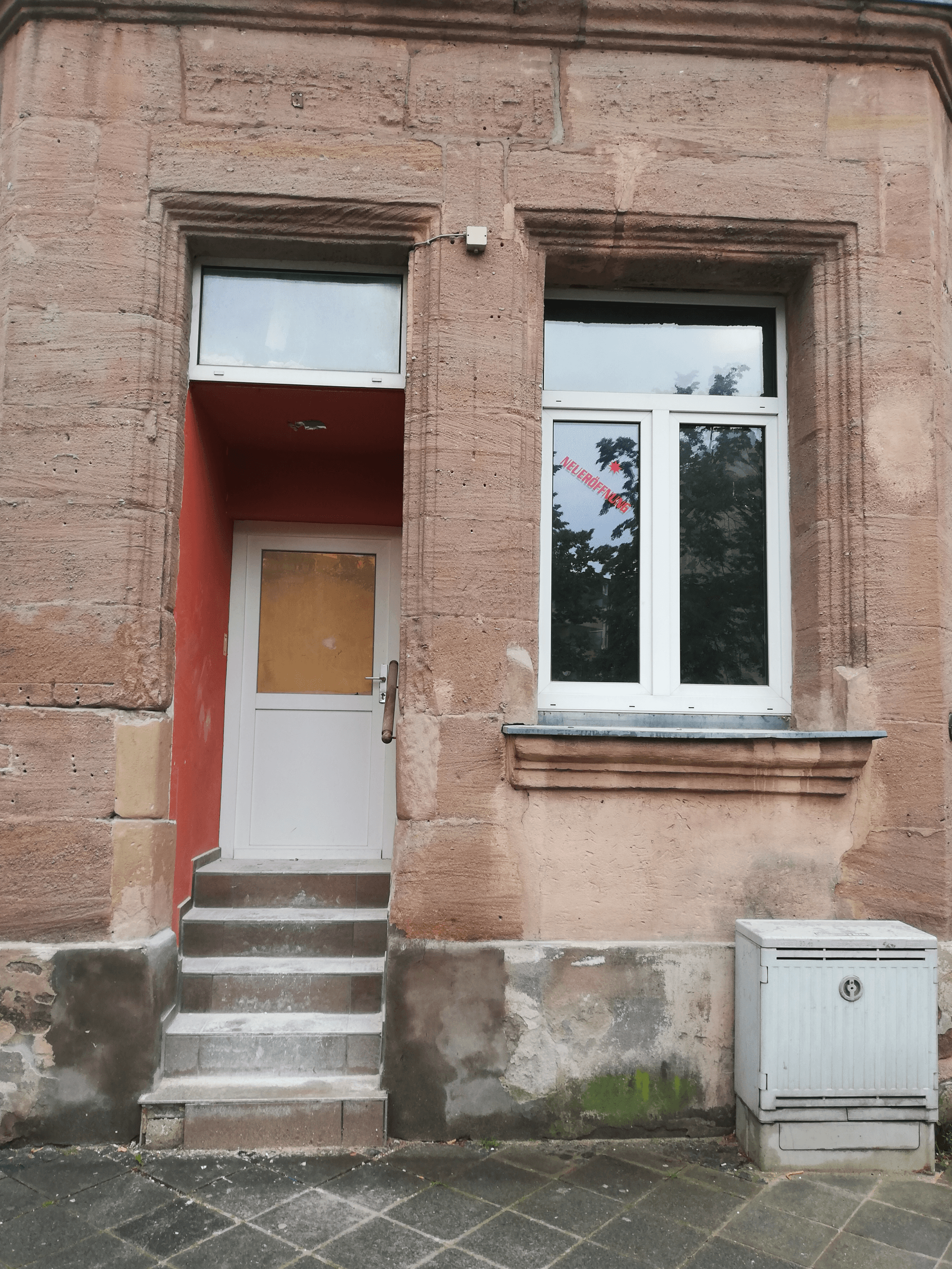 Sandstein Fassade Neu