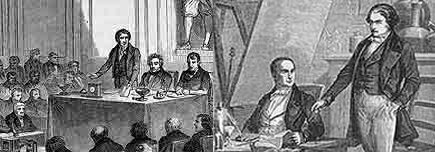 Daguerre aidé par Arago