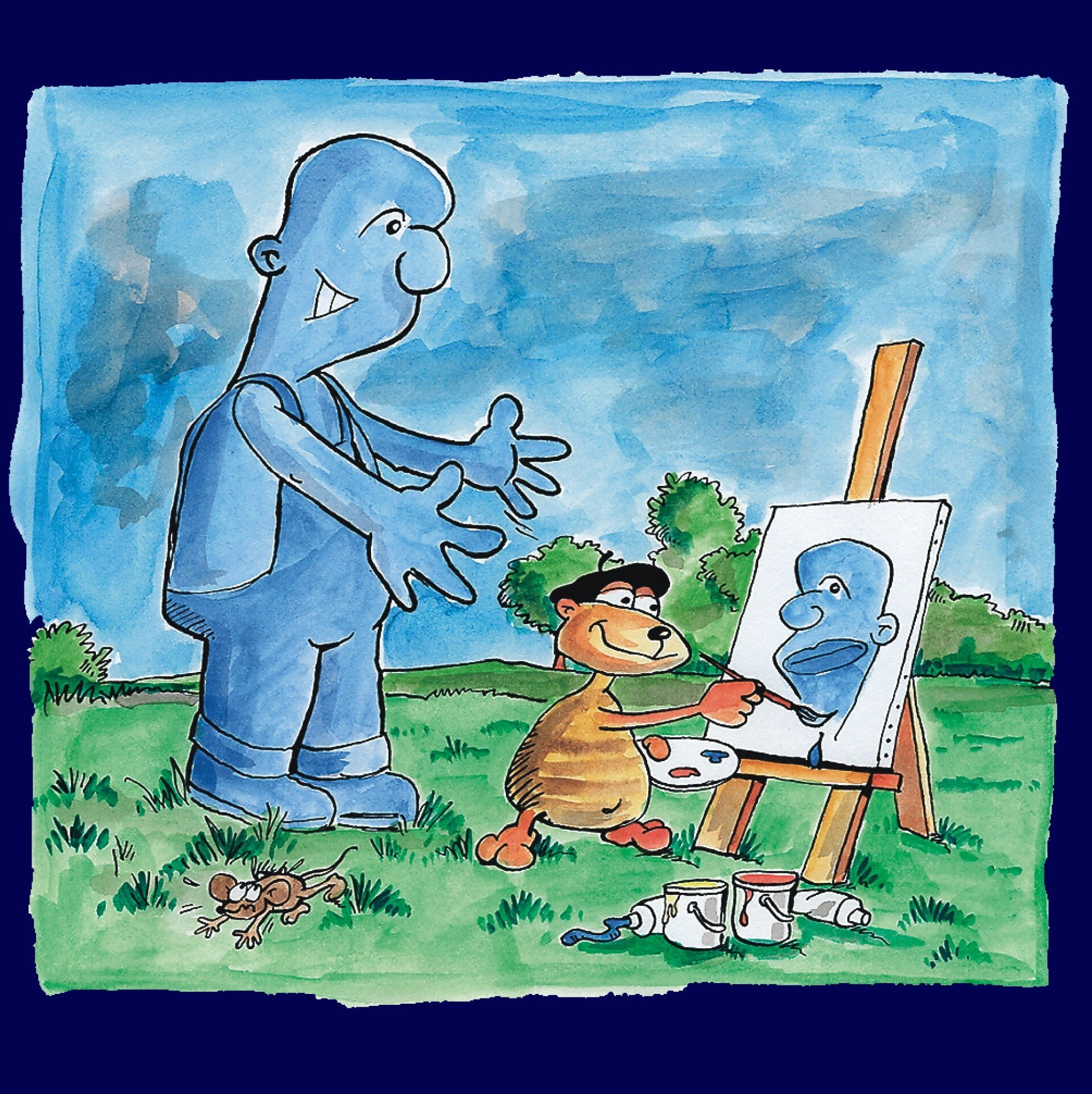 der blaue Paul der blaue Paul Michael Dreilich ABCDE Kehl