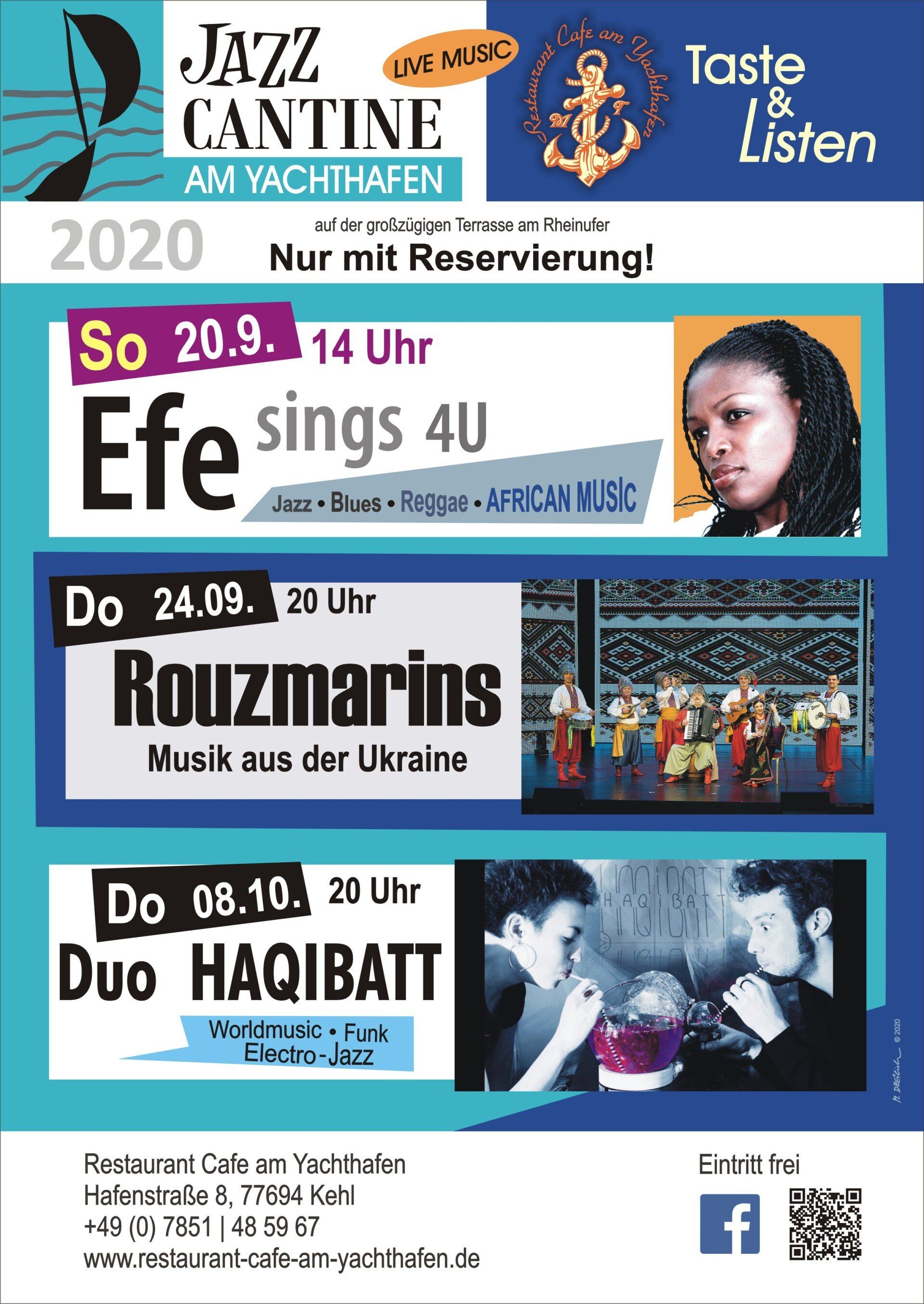 Jazz Cantine - am Yachthafen Kehl Restaurant Café am Yachthafen 77694 Kehl Gunnar Sommer
