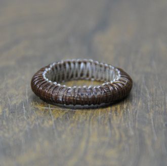 Horse Hair Ring Chestnut