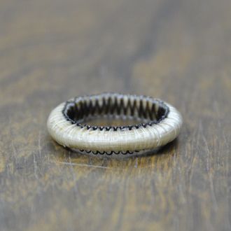 Horse Hair Ring Piebald