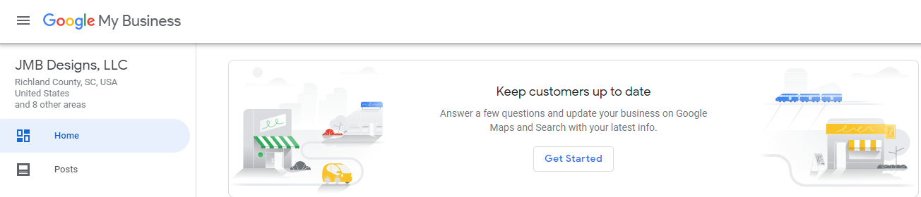 Google My Business Screenshot marketing