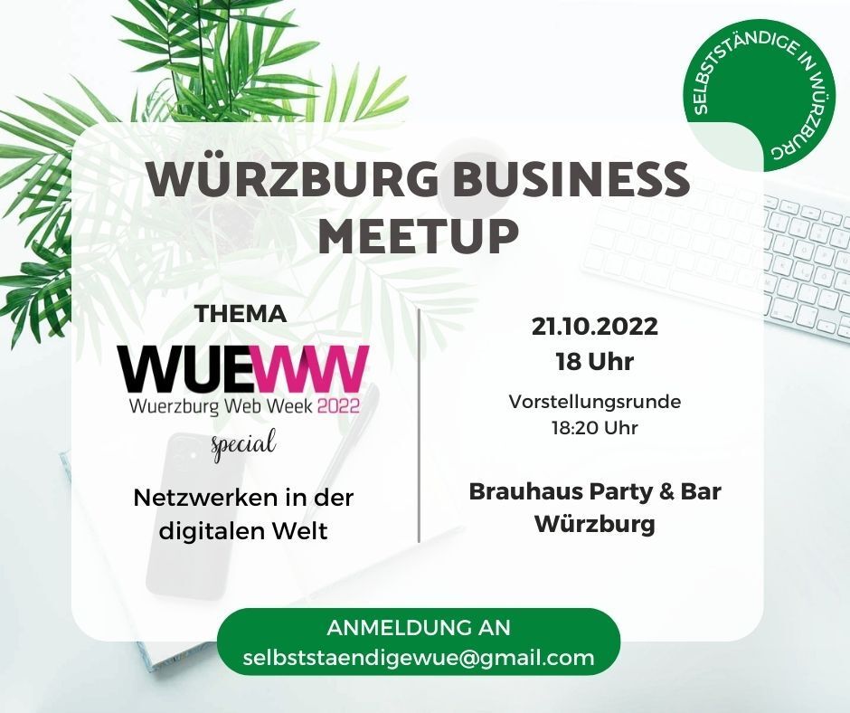 SiW Facebook Selbstständige in Würzburg Facebook