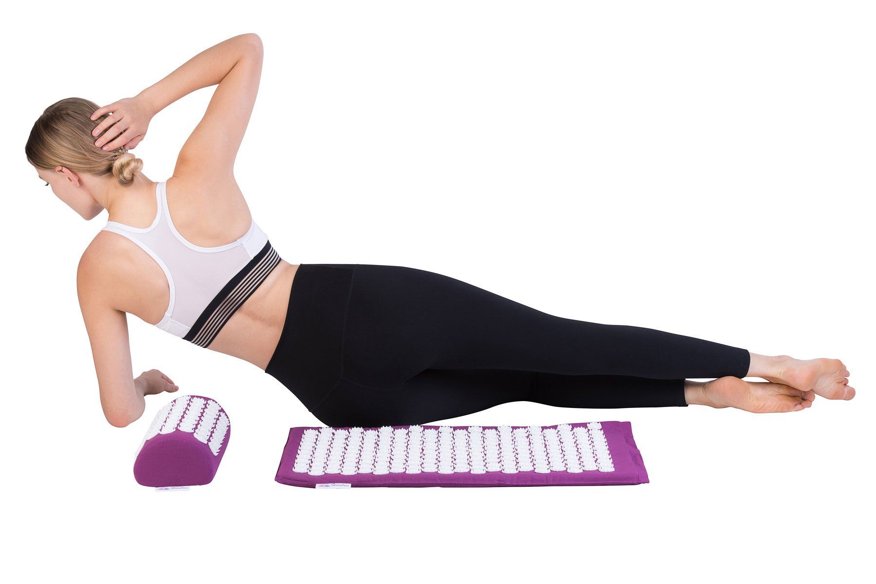Produktfotografie Werbefotografie Modelshooting Modelfotografie Model Frau Sport Yogamatte Werbeaufnahme Amazon