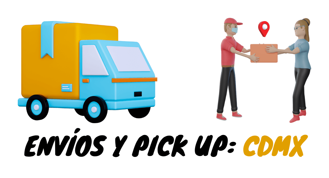 Contamos con servicio de envío y pick up en CDMX