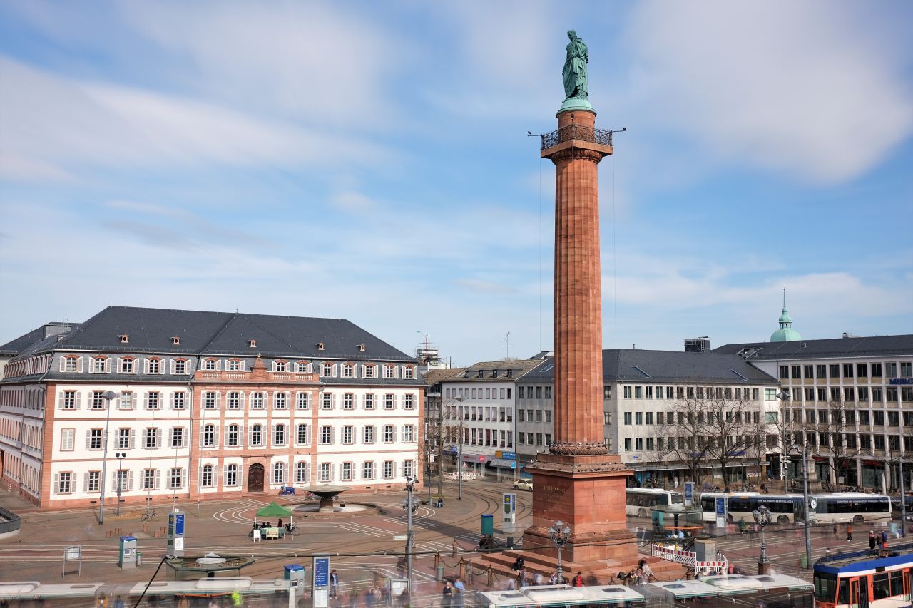 Ludwigsäule Luisenplatz Darmstadt