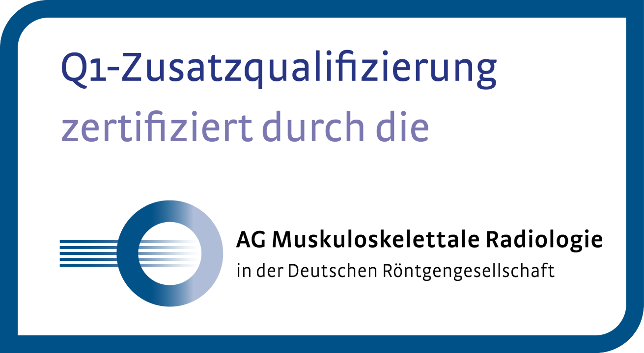 Zertifikat muskuloskelettale Radiologie PD Dr. Marc Heinrich