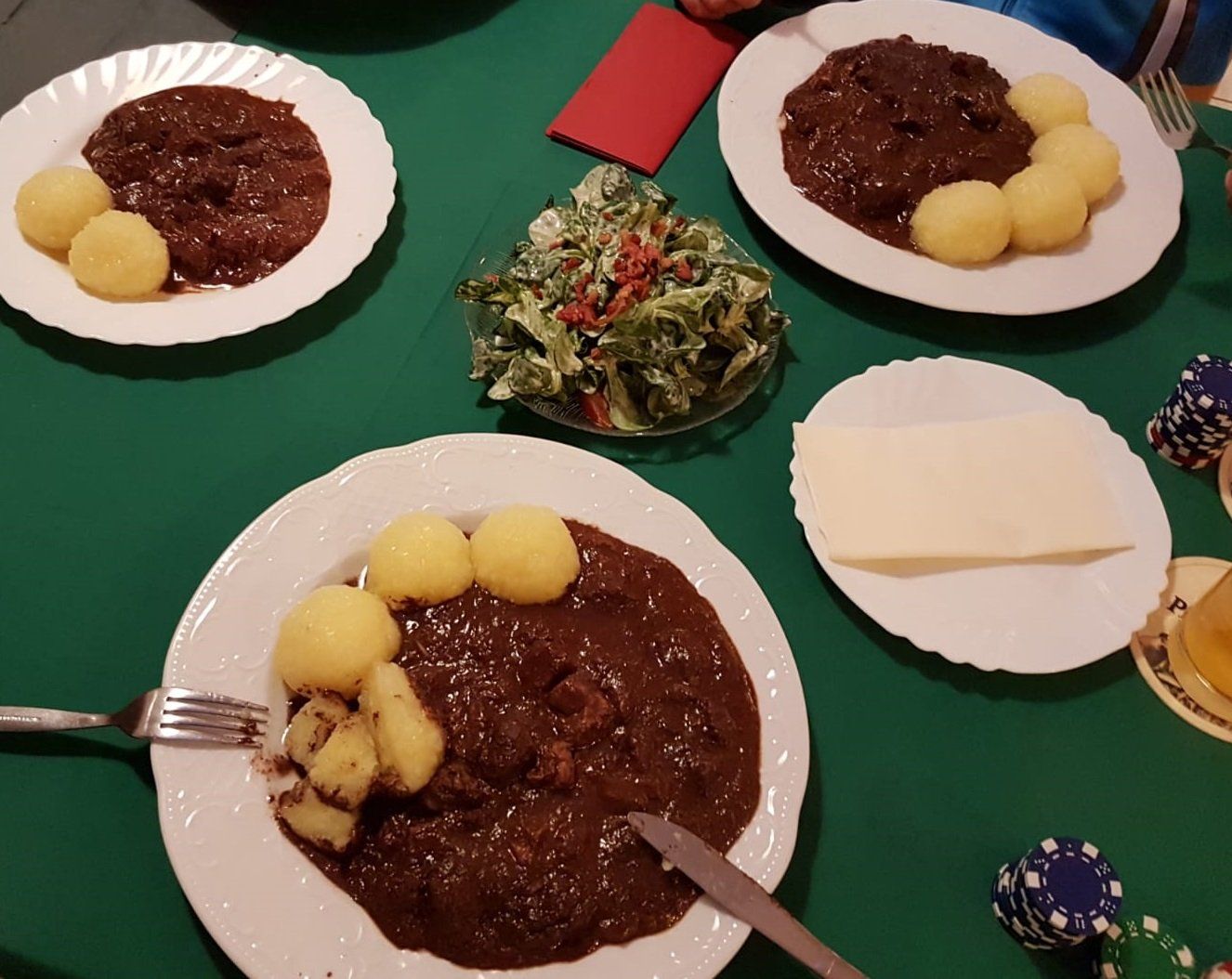 Am Samstag Schweinepfeffer