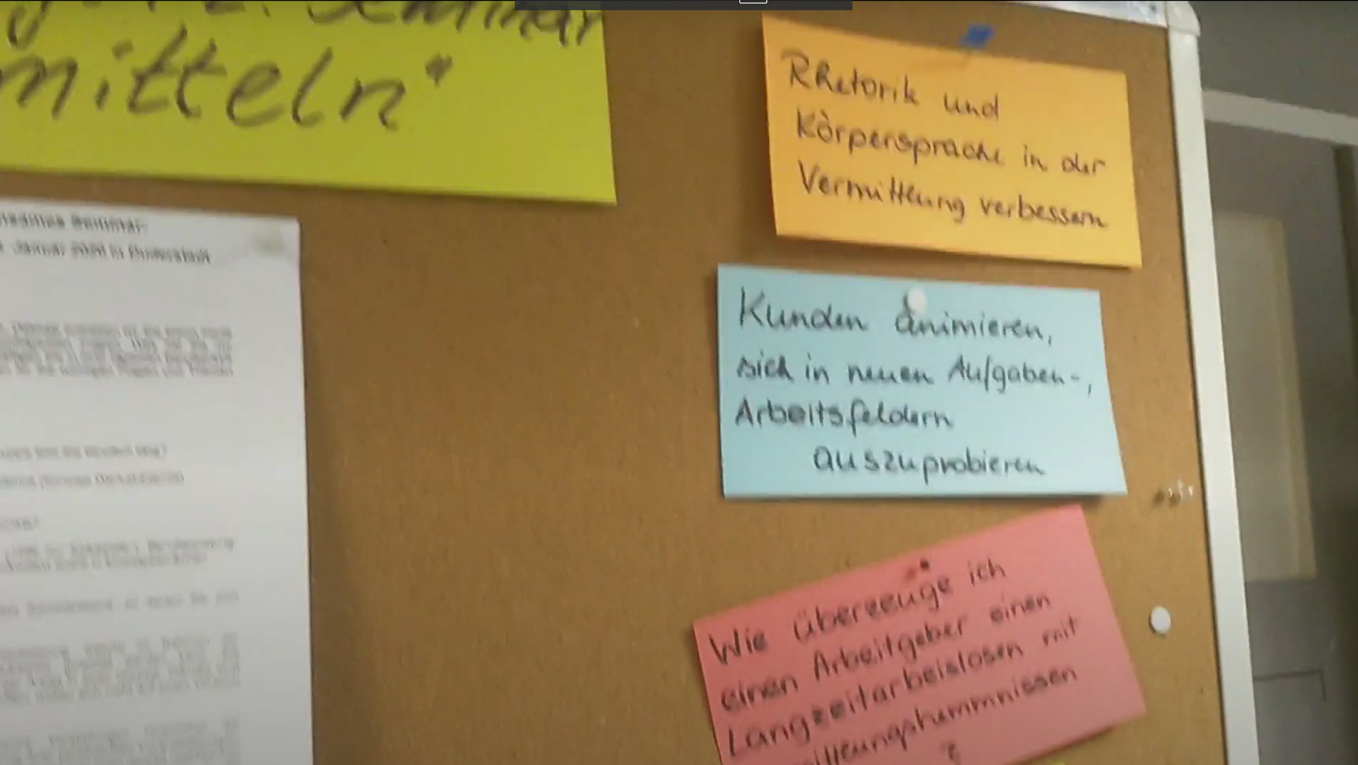 Jobcenter Mitarbeiter Seminar SGB II