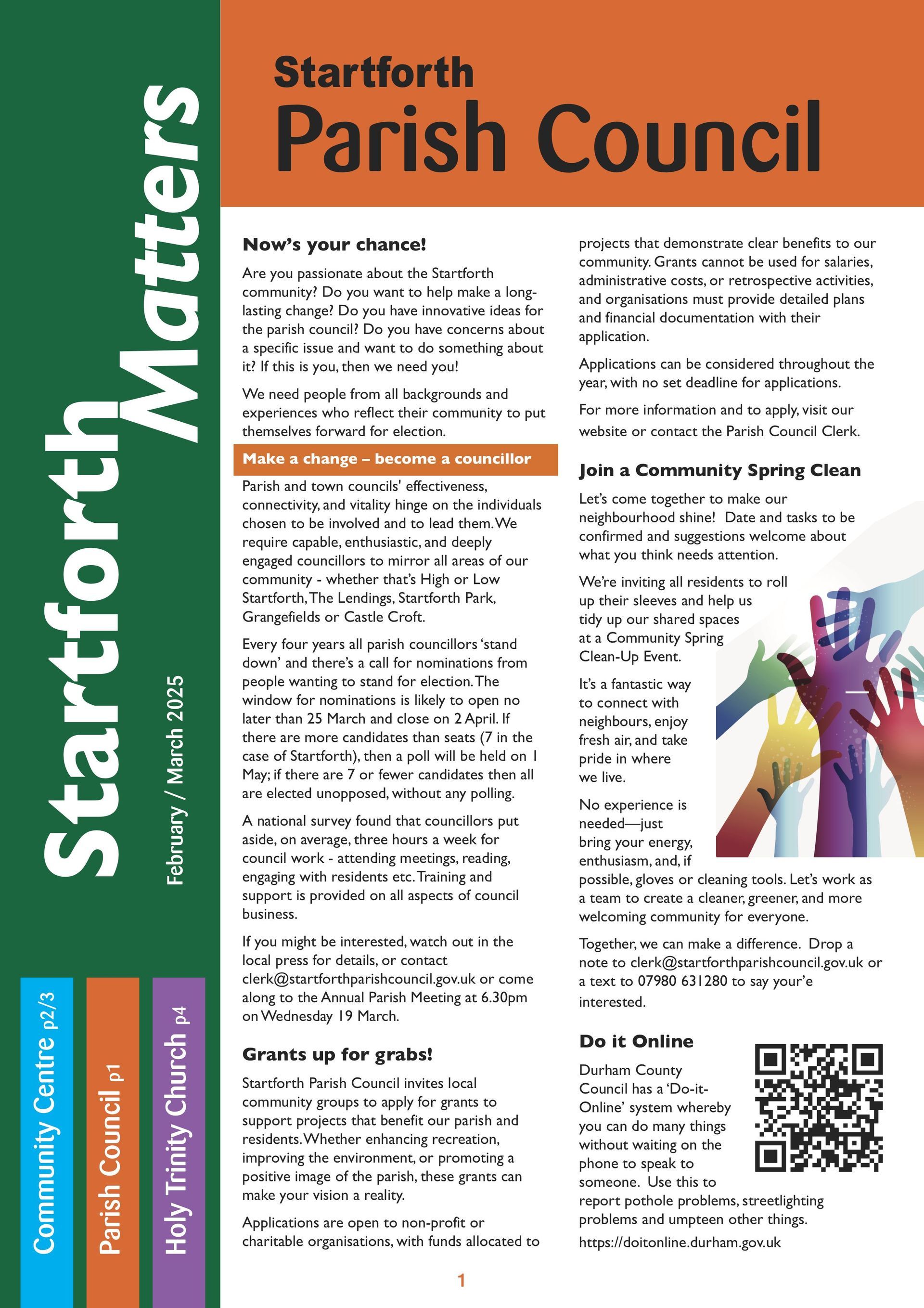 Cover of Startforth Matters - February/March 2025