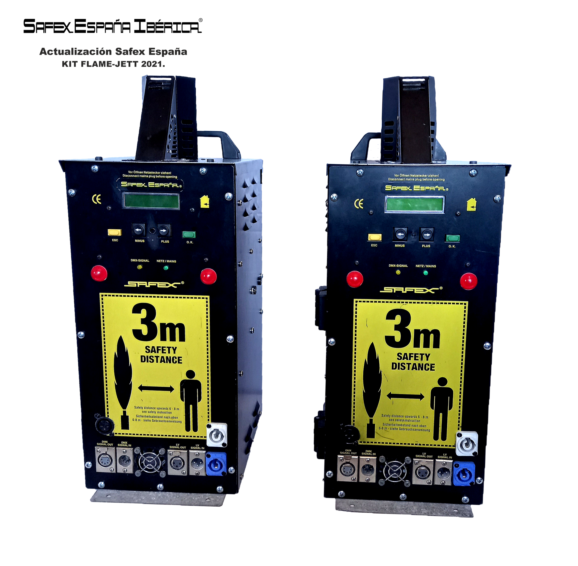 KIT FLAME-JETT 2021
Actualización y mejora Safex España, Flame-Jett.
