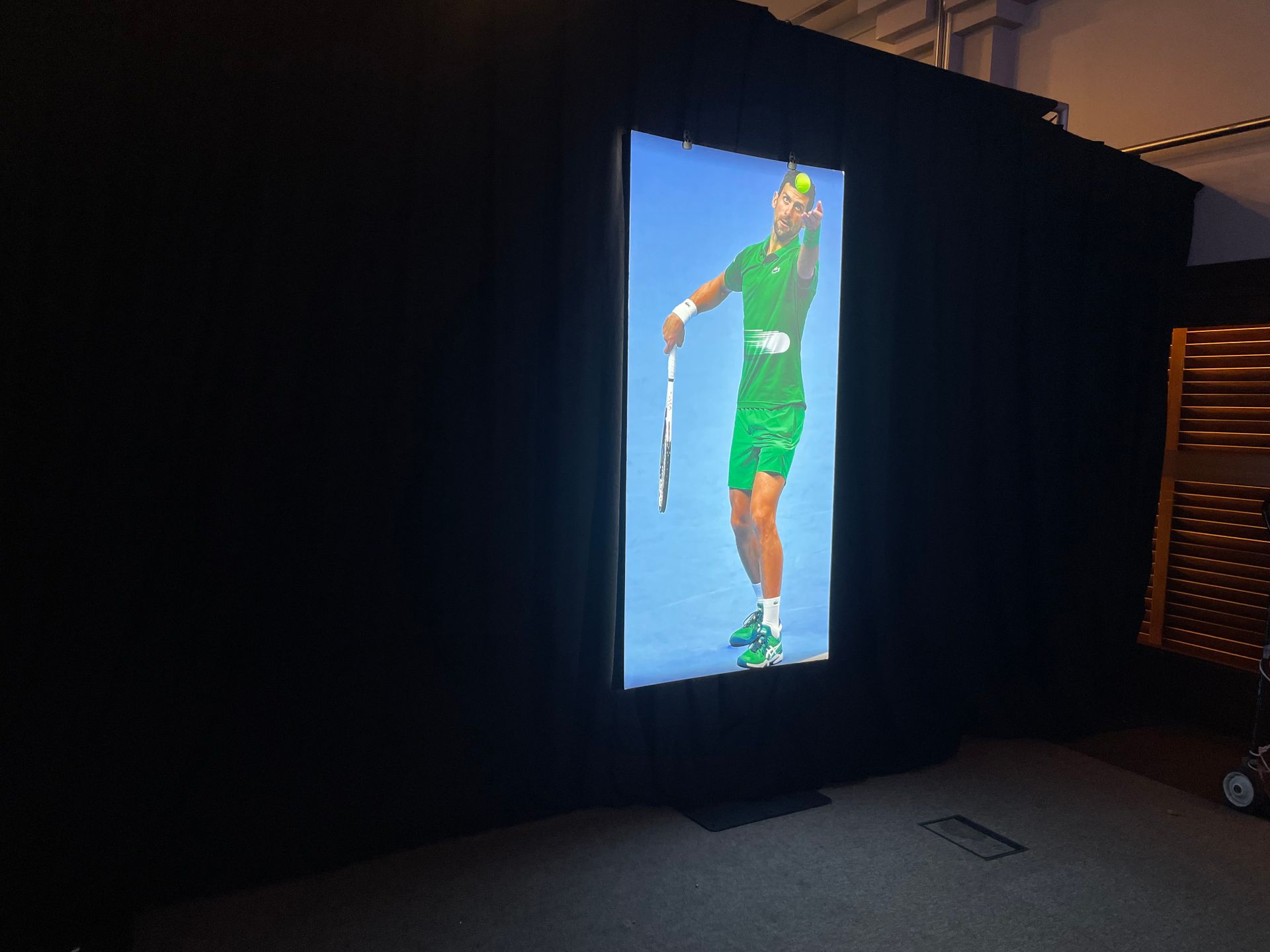 alquiler cortina negr malaga