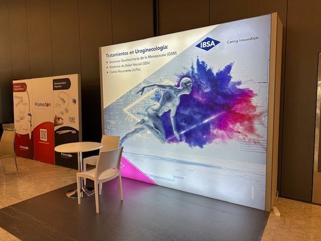 caja de luz para congreso medico en malaga