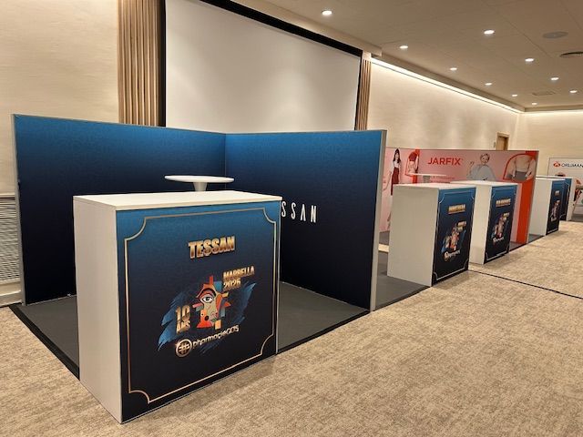 stand booth alquiler y mnotaje en Malaga