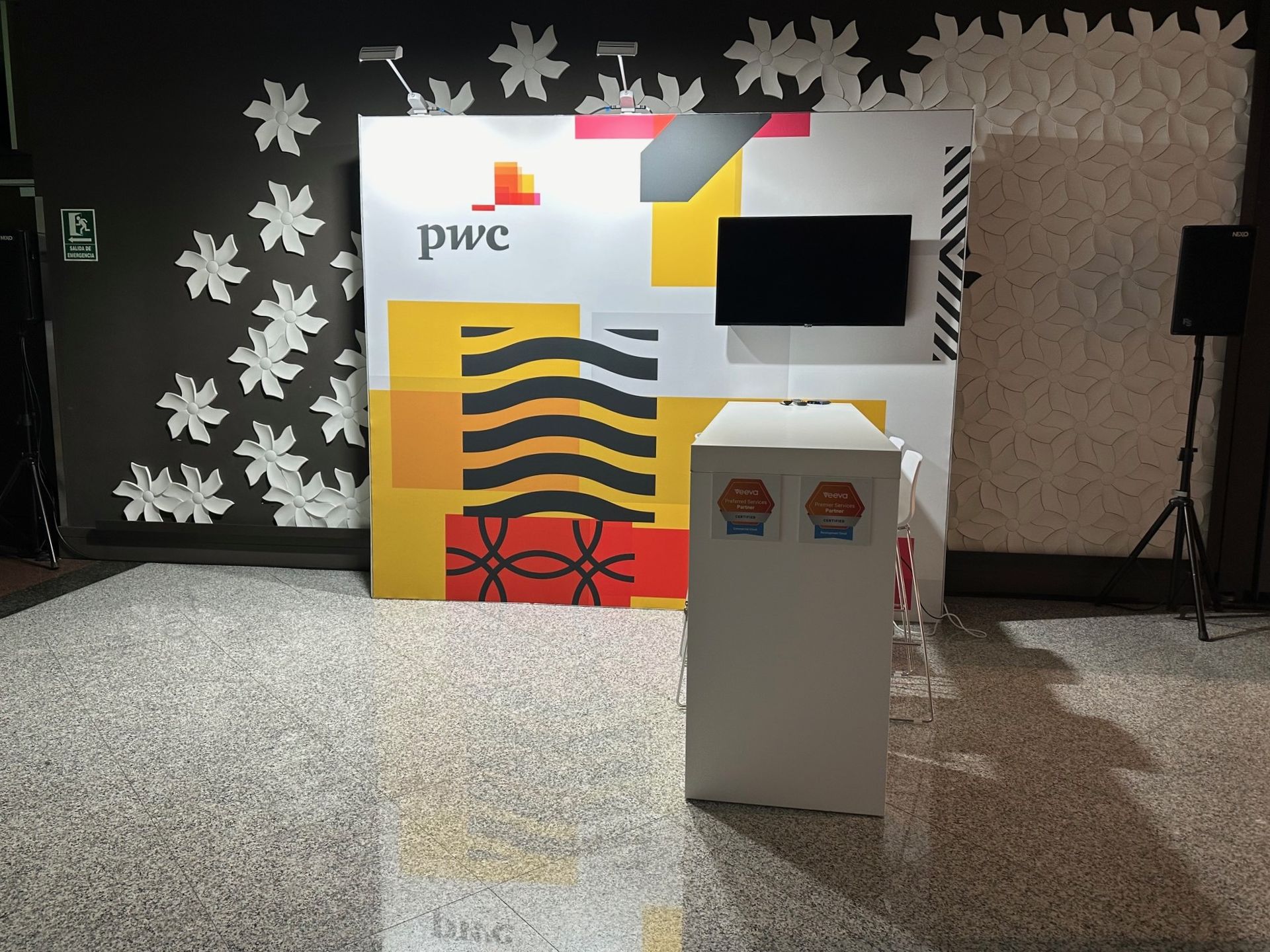 sponsor stand de diseno modular para eventos malaga