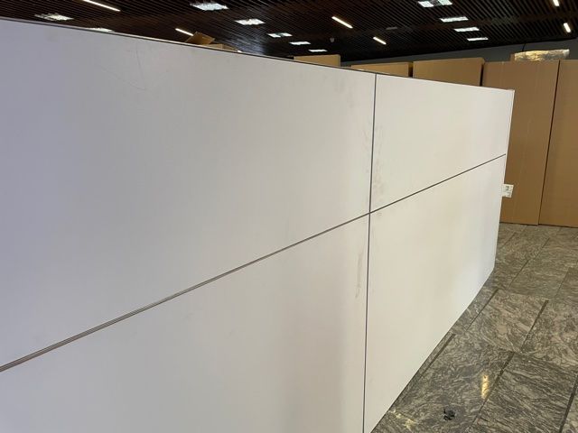 Paneles modulares para crear zonas privadas