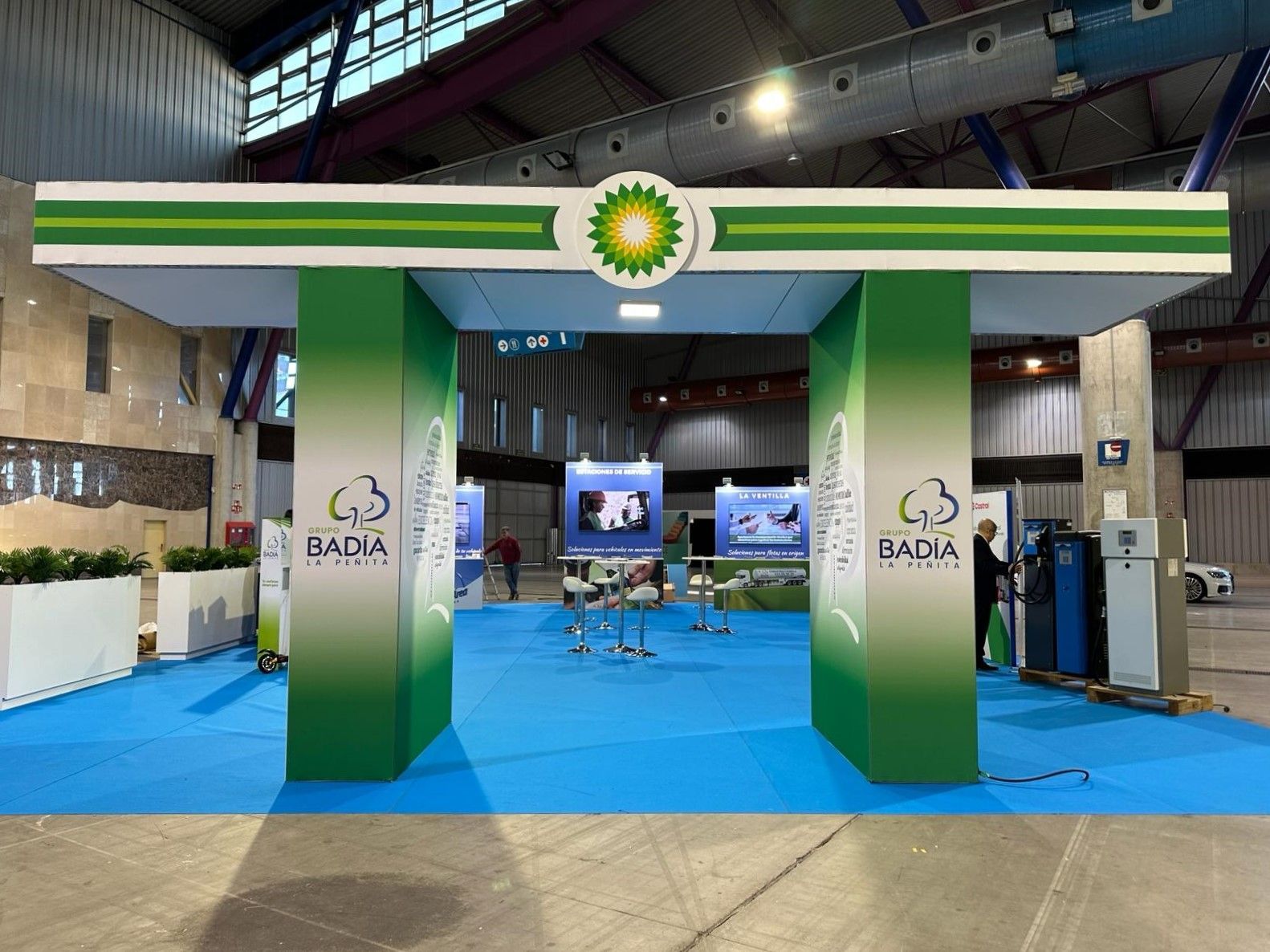 diseno stand feria malaga