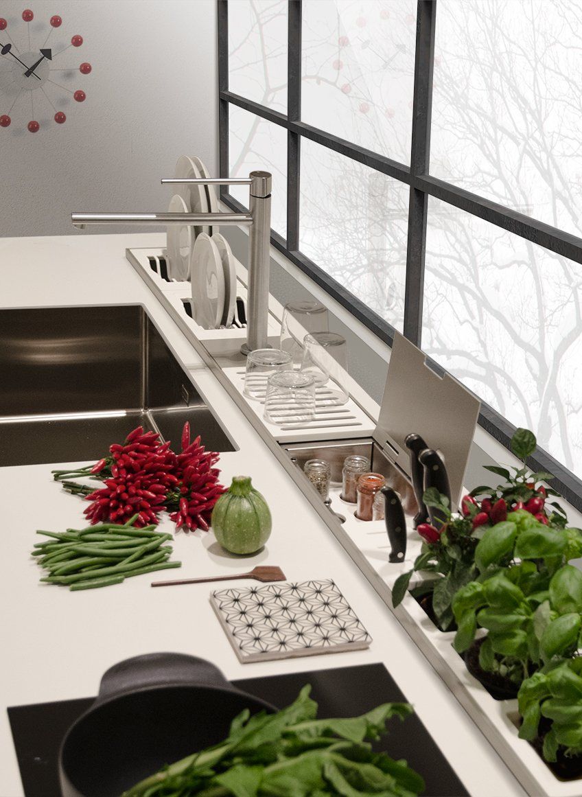 Canale attrezzato cucina