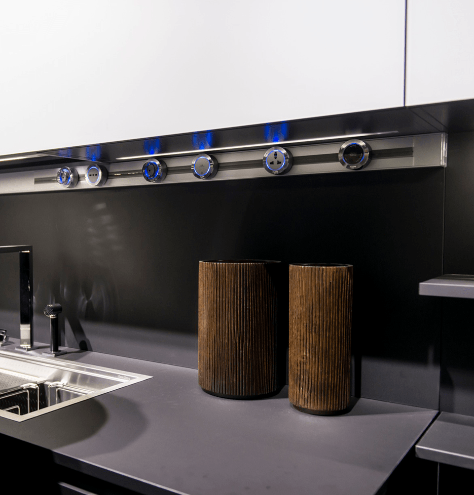 Barra elettrificata cucina