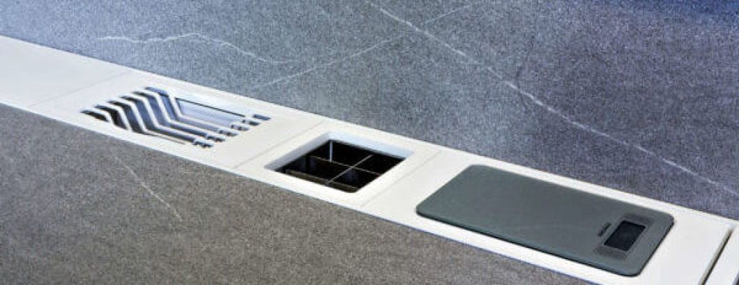 Canale attrezzato per cucina su misura