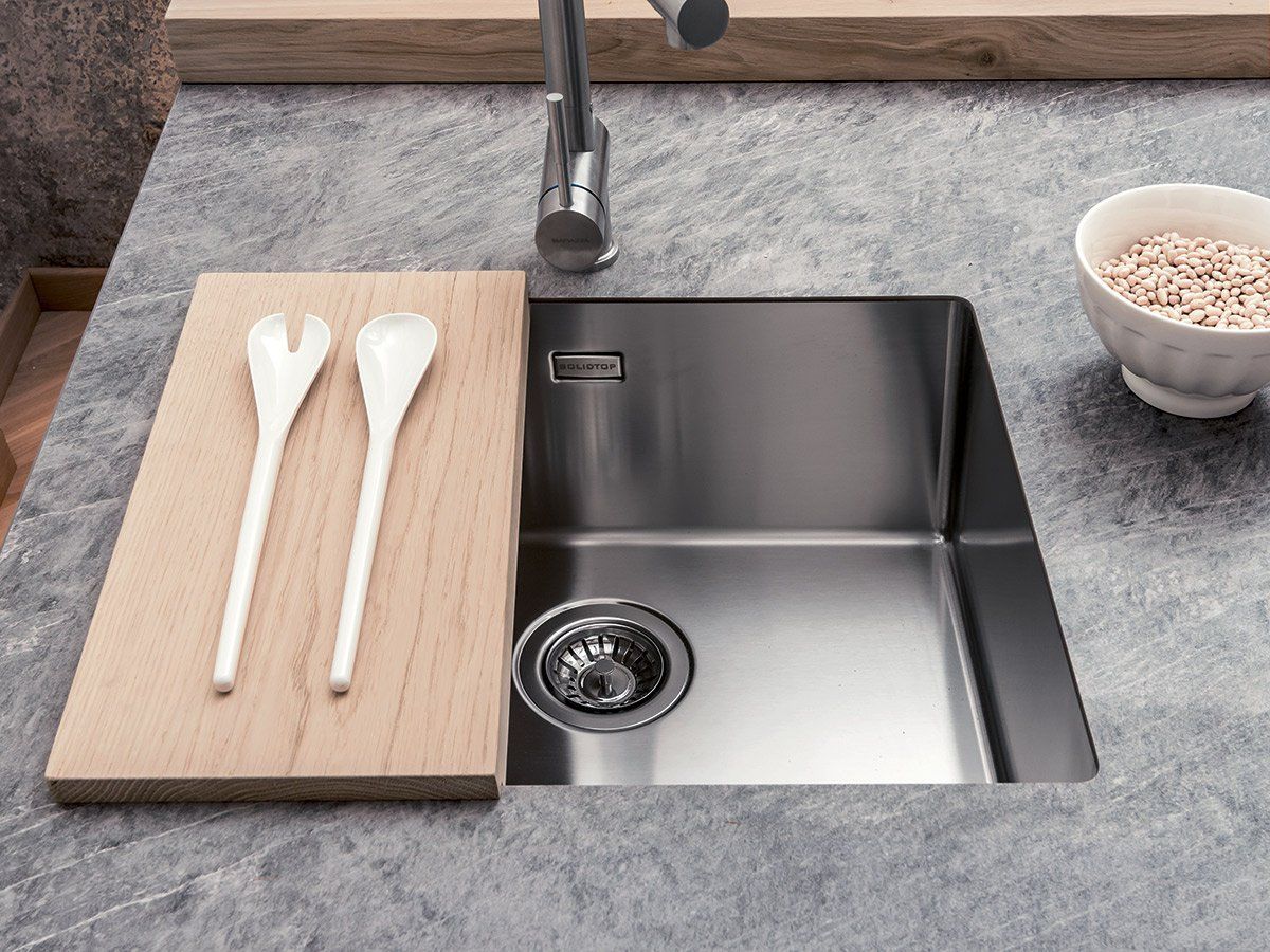 Vasca integrata Inox