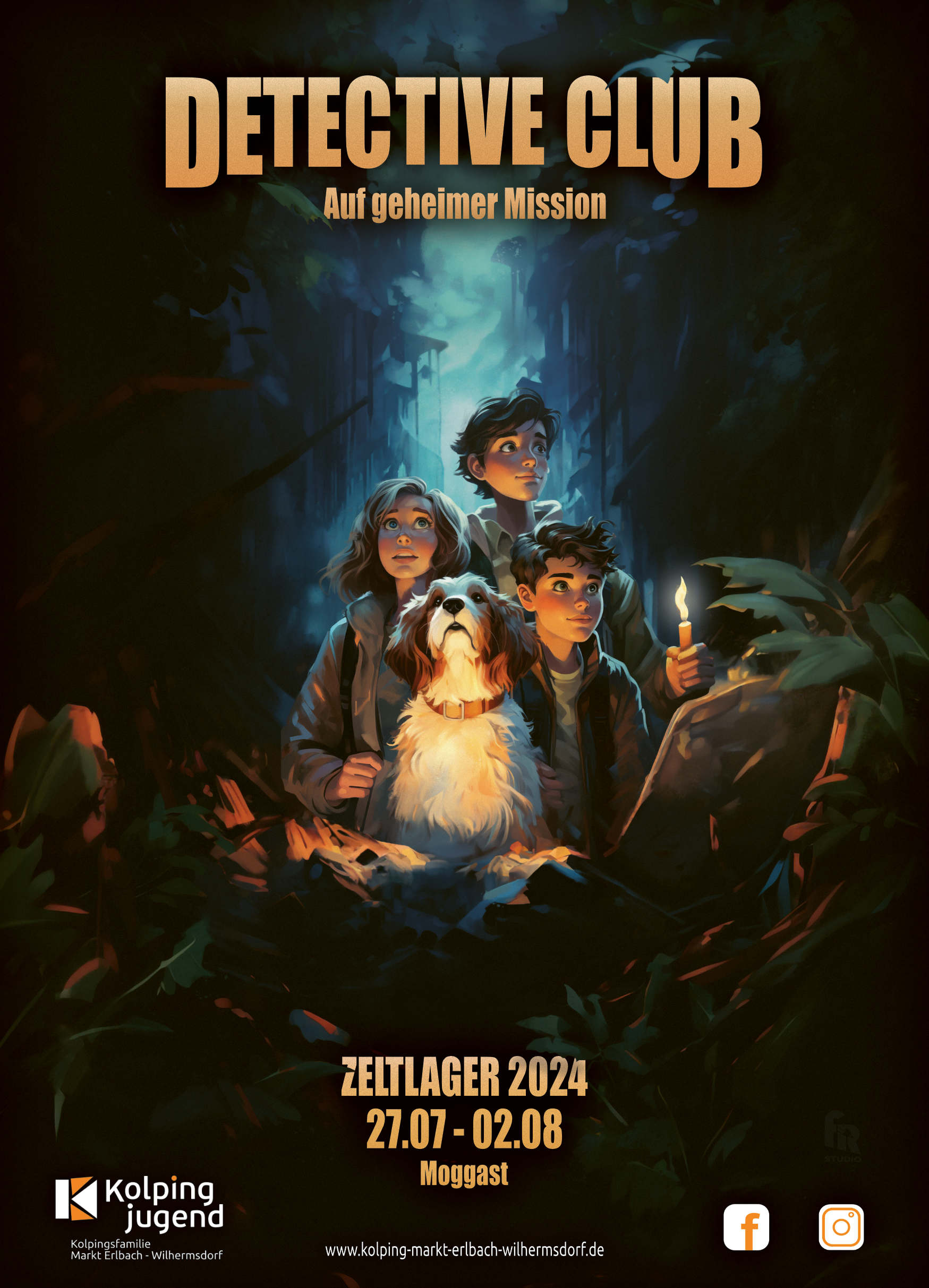 Detectiv Club - Auf geheimer Mission, Zeltlager 2024