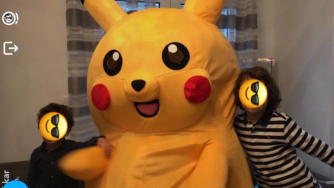location mascotte pikachu 77, 78, 91, 92, 93, 94, 95, paris