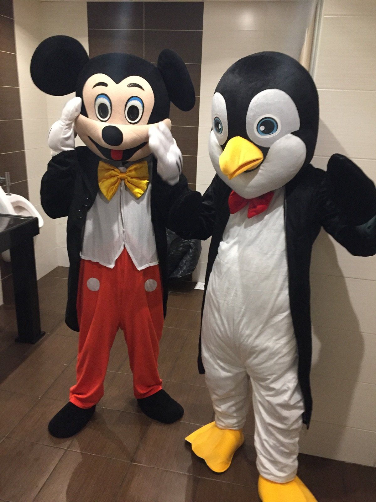 location mascotte pingouin 77, 78, 91, 92, 93, 94, 95, paris