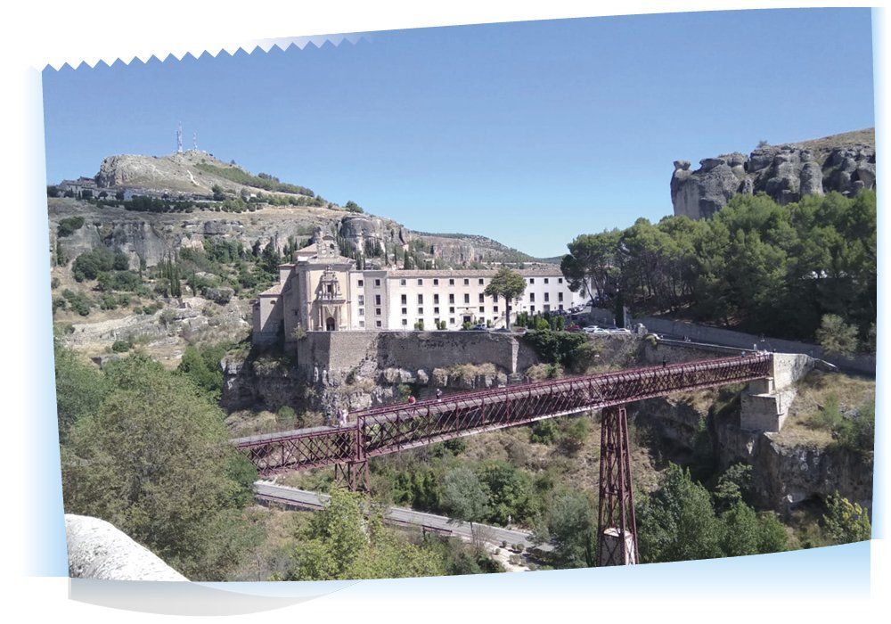 Vista de puente de Cuenca